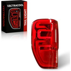 LED Left Tail Light With Blind Spot Compatible with Ford Ranger 2019-2023 Replacement# KB3Z13405G