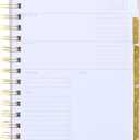 Russell+Hazel 2025-2026 Weekly Planner, Blush Bookcloth, Compact | Plan July 2025 to June 2026 in a compact blush bookcloth planner. Includes 3 bonus months for academic or personal use.
