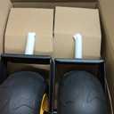 Heavy Duty Beach Wagon with Big Wheels for Sand, 10" Wheel Collapsible Wagons Foldable Large Wagon Cart Folding All Terrain for Camping (Black)