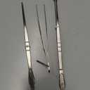Kitchen Tweezers Tongs, Cooking Tweezers Stainless Steel - 3 Size 12'' 10'' & 8 inch Ideal for Meat, pasta, plating and pinching delicate small pieces of food, Set of 3