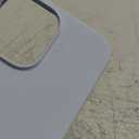 ORNARTO Compatible with iPhone 16 Pro Max Case 6.9", Slim Liquid Silicone 3 Layers Soft Gel Rubber Shockproof Protective Case with Anti-Scratch Microfiber Lining-Baby Blue