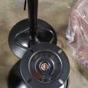 JAMFLY Bar Stools Set of 2, Leather Adjustable Barstools Counter Height Modern Bar Stools, Island Chairs Set of 2 for Kitchen, Brown