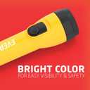 EVEREADY LED Flashlight Bright Flashlights for Emergencies and Camping Gear, Flash Light with AA Batteries Included, Yellow