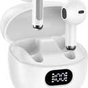 Pixel Buds Wireless Earbuds for Google Pixel 10 9a 9 Pro XL Fold 8a 8 Pro 7a 7Pro 6a 6Pro 5 4a 3XL, Ear Buds Bluetooth Headphones with LED Charging Case, Deep Bass Stereo Sound, 40 Hours Playtime, IP7 (White)