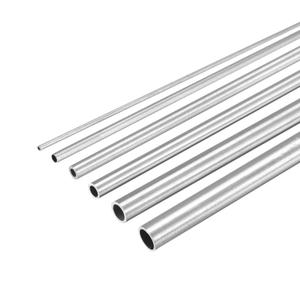 uxcell 304 Stainless Steel Tube, 1mm 2mm 3mm 4mm 5mm 6mm OD 0.15mm/0.6mm Wall Thickness 300mm Length, Pack of 6