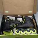 Rollerblade Lightning Men's Urban Inline Skate, Black and Lime (10)