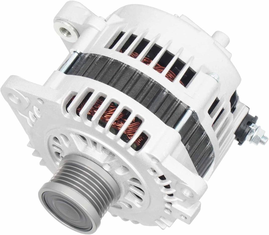 New Alternator 2.5 2.5L for Nissan Sentra 2002-2006, Altima 2002-2006 Replace# 23100-8J000, AHI0065, LR1100-734, LR1110-726, TG12S041, 400-44053, 13939