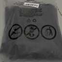 YMDUCH Women's Sexy Square Neck Long Sleeve A-Line Mini Party Dress with Pockets L