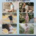 Women's Slim-Fit Polo Shirt - UV Protection, Moisture-Wicking, Stretchy Fabric for Golf & Daily Wear (L)