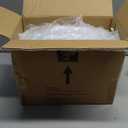 Soup Containers with Lids Glass 32 oz, 4 Cup Borosilicate Glass Food Storage Containers, Microwave & Freezer Safe Jars, Small Square Meal Prep Bowl for Salad, Fruit, Lunch, Ice Cream, Travel, 4 Pack (Transparent)