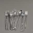 Begale 12-piece Stainless Steel Tea Spoons and Tasting Appetizer Cake Forks, 6 Tasting Forks + 6 Teaspoons