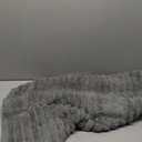 Bedsure Waterproof Dog Blankets for Medium Dogs - Soft Puppy Cat Blanket Corduroy Fleece Washable, Cozy Calming Reversible Furniture Protection for Pet Kitten Doggy,30"x40", Warm Grey