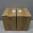 2 x Toilet Brush and Holder 2 Set, Wall Mounted Toilet Bowl Brush with Hideaway Caddy, Toilet Cleaner Brush Built-in Drip Tray, Toilet Scrubber Brush Bathroom Decor, White RV Bathroom Accessories