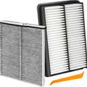 2 x PE07-13-3A0A Air Filter Set, for Mazda CX-5 Mazda6 Mazda3