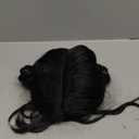 Short Black Wig with Buns for Women Short Black wig With Bangs Cartoon Movie Halloween Cosplay Costume Animie Wigs