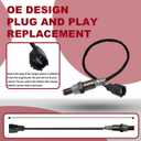 O2 Sensor Upstream & Downstream Oxygen Sensors Compatible with 2005-2011 Toyota Camry 2.4L, 2006-2008 Toyota RAV4 2.4L Replaces# 234-4622 234-9049