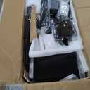 GTPLAYER Electric Standing Desk with Drawers, 48 x 24 Inch Height Adjustable Gaming Desk with Monitor Stand, Power Outlets & LED Lights, Home Office Sit Stand Up Desk with Memory Preset (Black)