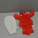 Microwavable Heating Pad for Period Cramps, Cuddly Warming Pillow, Cute Lobster Plush Stuffed Animal Menstrual Heating Pad for Girls Unique Christmas Birthday Gifts for Girlfriend Daughter Mom (Red)