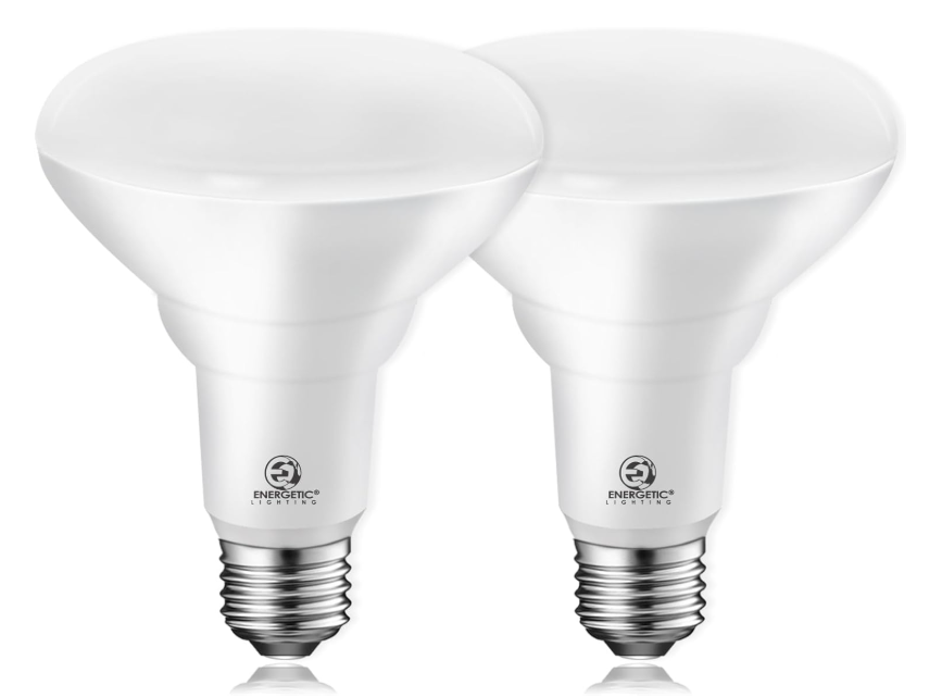 Energetic BR30 LED Recessed Light Bulb, 11W=75W, 4000K Cool White, 900LM, Dimmable Ceiling Flood Light Bulb for Cans, CRI80+, 2Pack
Light Bulbs