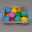 Squishy Stress Balls Fidget Toys: 18 Pack Mini Stress Balls for Kids and Adults, Soft Dough Ball Squishy Fidget Toy, Slow Rising Sensory Ball for Easter Basket Stuffers Egg Fillers, Classroom Prize