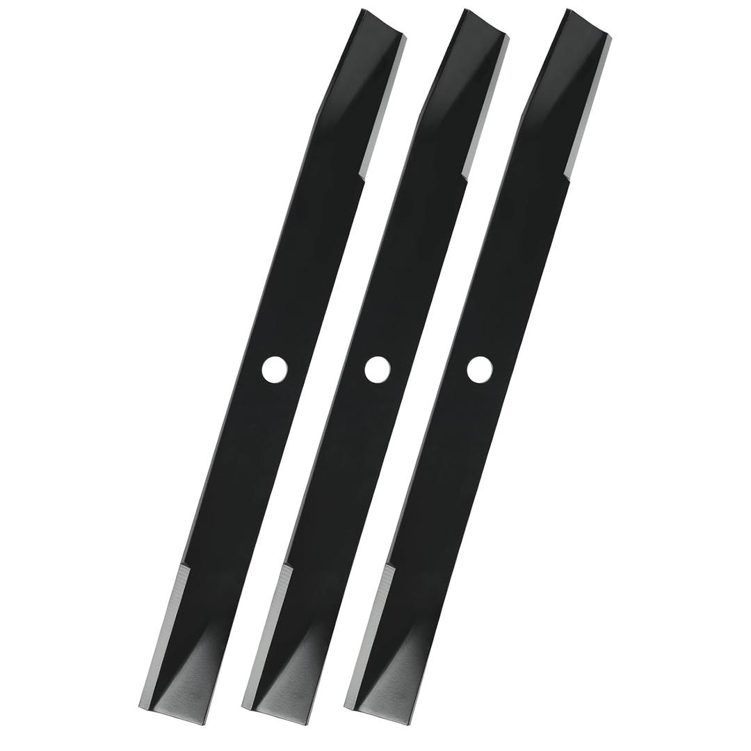 AM35557 Lawn Mower Blade, Compatible with 60 inch John Dee re Rotary Mower 261 400 420 430 60 Inch Deck, Replace M48452 050350, Replace M112847, 3 Pack
