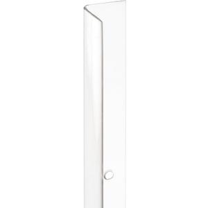 Prime-Line MP9130 Corner Shield Perforated, 1-1/8 In. x 48 in, Vinyl Construction, Clear, Fasteners Included (5 Pack)