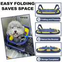 Pet Bathtub with Toys,Portable Puppy Bathtub for Easy Baths and Easy Storage, Dog Bath Tubs for Small Medium Pets (Blue)