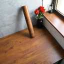 EeeComing Contact Paper Countertop Peel and Stick Wallpaper Wood Brown Wall Paper Wood Grain Contact Papers Removable Wallpaper Waterproof Self Adhesive Wallpapers Roll Brown 78.7Inx24In (78.7"x24", Brown-A)