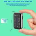 MP3 Player with Bluetooth 5.3, 32GB Portable Music Player with Back Clip, Lossless HiFi Sound, 1.47" Touchscreen, FM Radio, E-Book