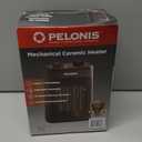 Pelonis 1500-Watt 9 in. Electric Personal Ceramic Space Heater with Thermostat CH1001