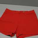 Jeans Juniors Women's Butt Lift Solid Color Casual Stretch Fit Cotton Shorts, XL