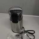 Amazon Basics Electric Coffee Grinder, Coffee Bean and Spice Grinder, With Heavy-Duty Stainless Steel Grind Blades