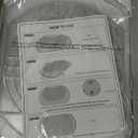 FIRJOY Lazy Susan Turntable for Refrigerator, Square Turntable Organizer for Fridge Cabinet, Pantry, Countertop (15.3" x 11.1" Rectangle 1 Pack - Clear)