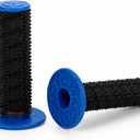 Wai Danie 1 Pair 7/8" 22mm Motorcycle Grips Rubber Anti-Slip Handlebar Grips Universal Racing Hand Grips for Motocross ATV Dirt Bike CRF YZF WRF KXF KLX Offroad