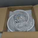 ADISUN LED Modern Ceiling Light,6000K Semi Flush Mount Ceiling Light Fixture,Unique White Ceiling Lights Fixtures for Living Room Bedroom Corridor Aisle Hallway Indoor Ceiling Lamp, 2 Pack