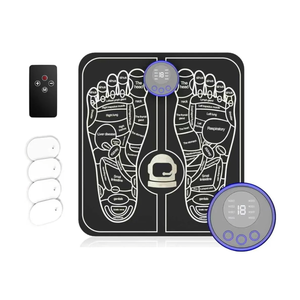 Health Expert Electronic Stimulator and Powered Muscle Stimulation for Pain Relief, EMS Foot Massager