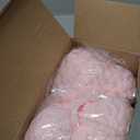 Soulchen 6 Pcs Valentine's Day Heart Ornaments 5inch Crochet Heart Ornaments Handmade Gifts Valentine Hearts Hanging Decor for Home Party Favor