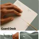 YSAGi Leather Desk Protector, Office Mat, Large Mouse Mat, Non-Slip PU Leather Blotter, Laptop Desk Mat, Waterproof Writing Pad for Office and Home(Dark Green, 63" x 24")