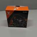 Kikc PS4 Gaming Headset with Mic for Xbox One, PS5, PC, Mobile Phone and Notebook, Controllable Volume Gaming Headphones with Soft Earmuffs for Kid (Red)