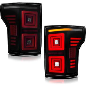 LED SEQ Tail Lights Fit For 2015-2020 Ford F150 2015 2016 2017 2018 2019 2020 Ford F150 Rear Lamps Assembly Driver Side And Passenger Side