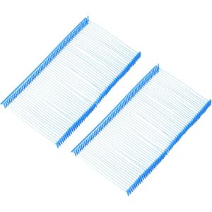 MECCANIXITY Standard Tagging Fasteners,Plastic Regular,Standard Label Gun Price Tagging Barbs for Garment Price Tag Label Tagging Barbs 50mm/1.97 Inch,Pack of 3000 Blue