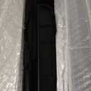 KHNR 4-Tiers Slim Bathroom Storage Cabinet, Foldable Storage Cabinets,Narrow Bathroom Storage,Movable Bathroom Storage Organizer for Small Spaces,Bathroom,Kitchen,Laundry,Black