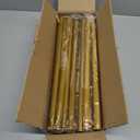 Over The Table Rod Stand with Clamps Adjustable 31"-110'' Length 31"-64" Height Gold Table Balloon Arch Stand with Storage Bag, Metal Decorating Rod Hanging
