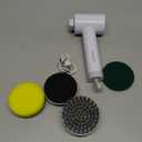 Electric Spin Scrubber, Power Cleaning Brush with 3 Heads, Cordless Waterproof Shower Scrubber with Dual Speed, Perfect for Cleaning Bathroom, Tile, Cars, Floor. Electric Scrub Brush for tub