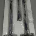 Black Iron Taper Candle Holder Set of 3, Heavy Wrought Iron Candlestick Holders Decorative Candle Stand, Vintage Candle Holder for Wedding, Dining, Home Decoration