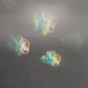 Christmas Tree Topper Star Lighted with 6 Projection Modes,Christmas Star Tree Topper Projector Built-in LED Rotating Lights,3D Glitter Dynamic Projector Party Christmas Decorations (Gold)