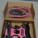 No Pull Dog Harness Adjustable Reflective Oxford Easy Control Medium Large Dog Harness with A Free Heavy Duty 5ft Dog Leash