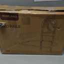 HOMLAND Bed Rail for Elderly Adults - ASTM & SGS Certified 350lbs Support, Tool-Free Setup, Fits Twin to King (Black)