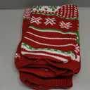 JOYIN 18 Christmas Stockings 3 Packs, Large Size Rustic Cable Knit Xmas Stocking in Red & Green, for Family Holiday Season Decorations