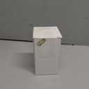 1 Pack 15AMP Straight Blade Flanged Male Power Inlet Receptacle, 15 A, 125V NEMA 5-15P Integrated Nylon Faceplate Body and Rubber Waterproof Cover Electrical Outlet for Home/car/Boat/RV Inlet (White)